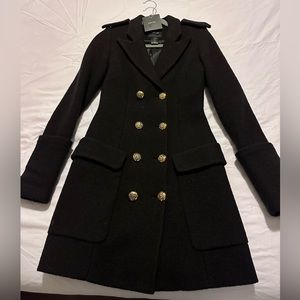 SMYTHE 100% WOOL COAT SIZE XSMALL